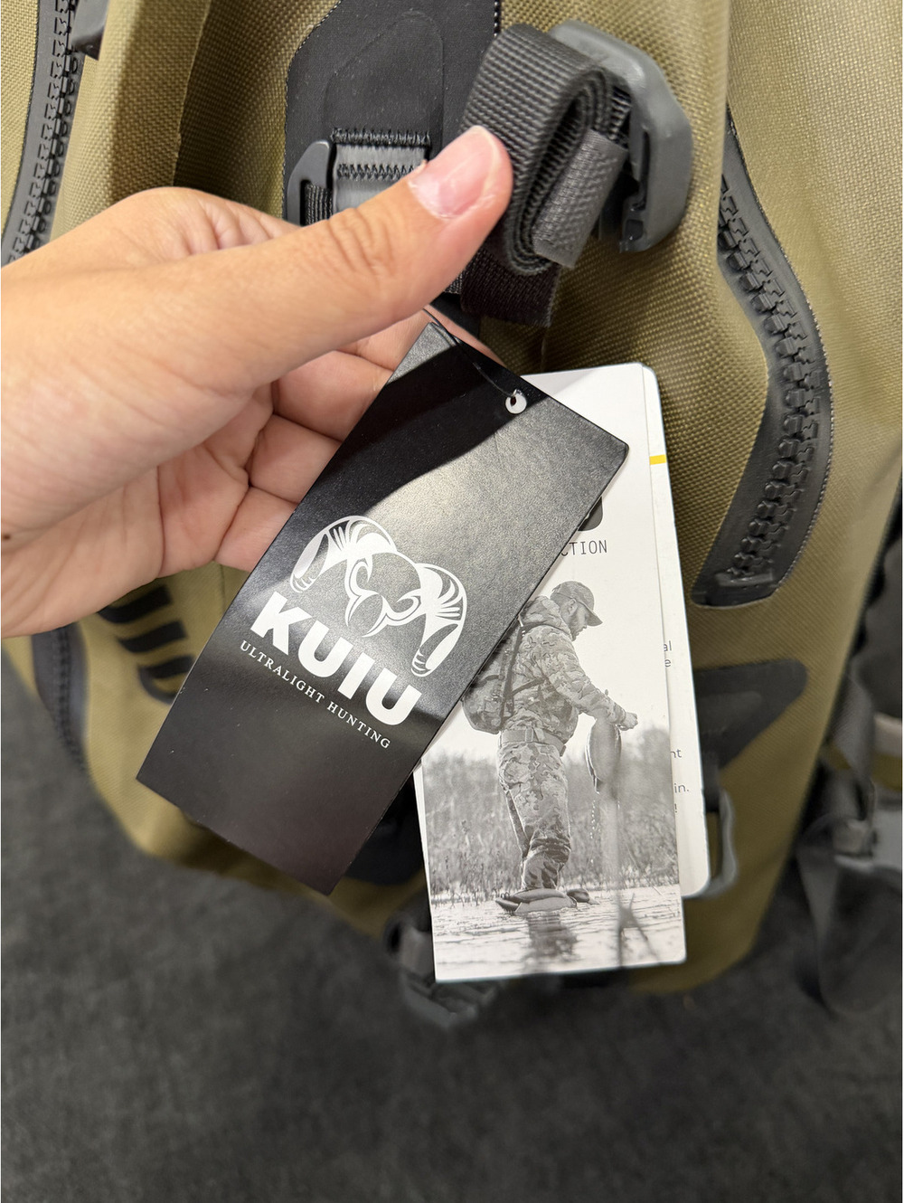 Kuiu Backpack with Padded Straps and Durable Zipper Closure - Picture 7 of 11